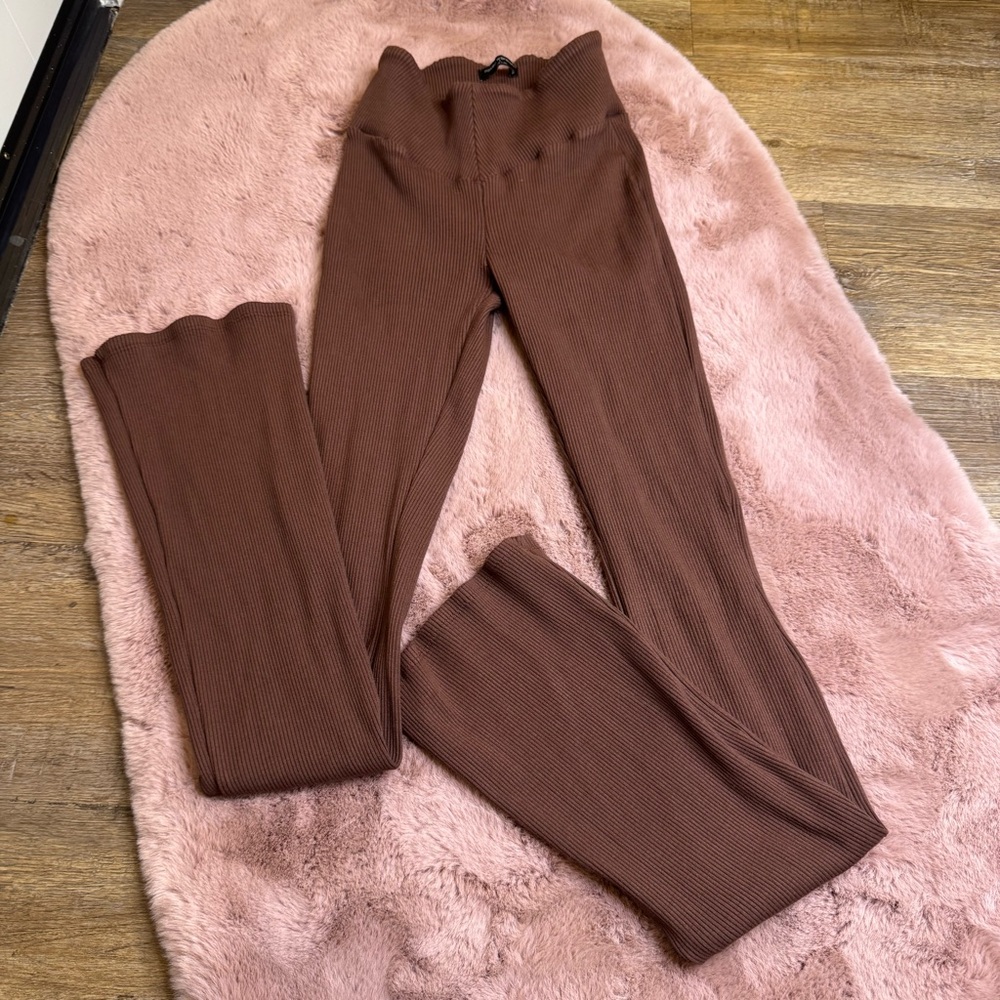 naked wardrobe Ribbed Pants - Brown